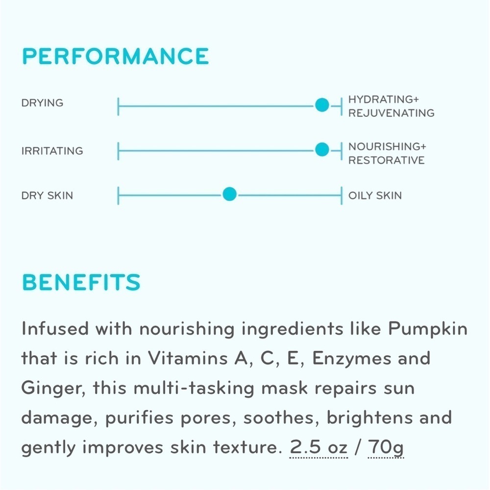 Detoxifying Charcoal Mask with Pumpkin & Ginger by Purlisse - Picture 3 of 7